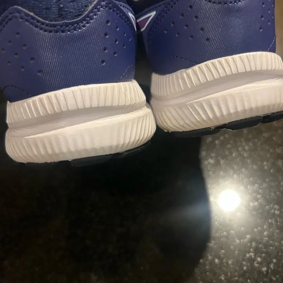 ASICS Women's Gel Contend 8 Navy and White Athletic Shoes Size 8.5 - Picture 4 of 7